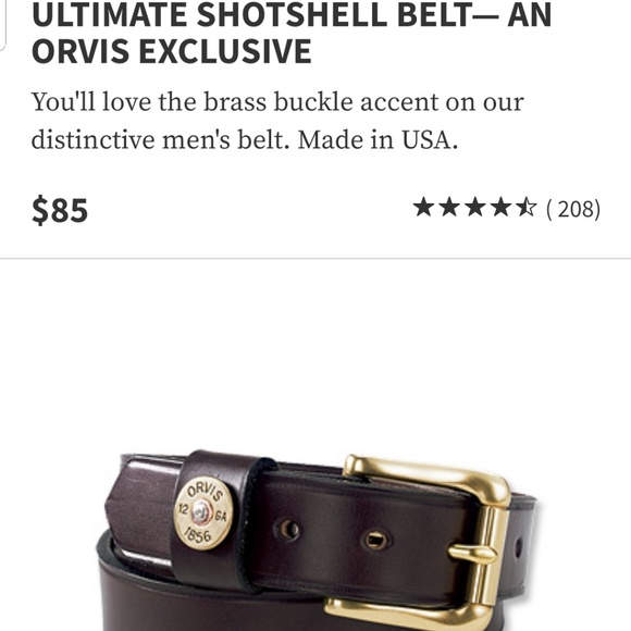 orvis shotshell belt